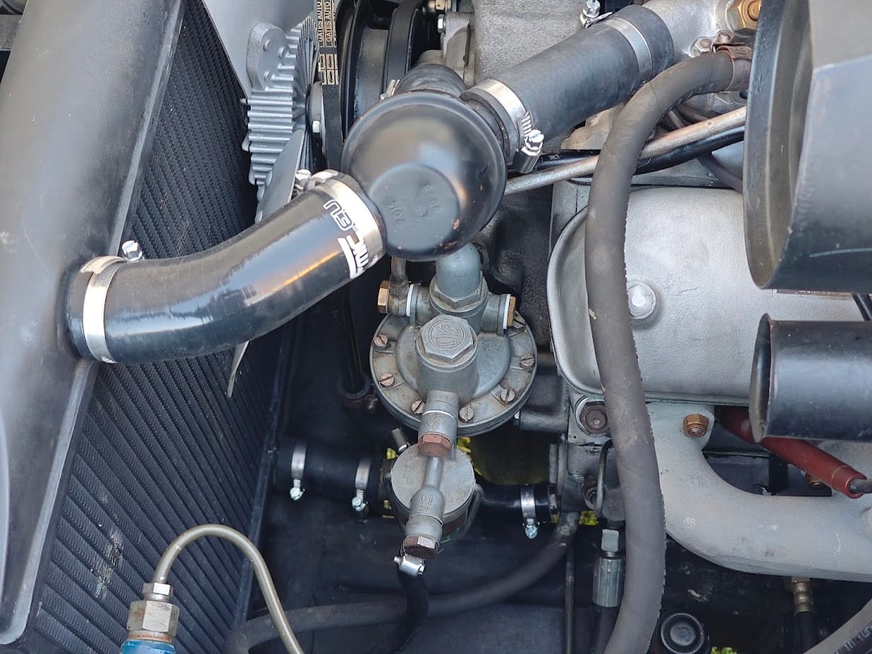 Neue Kühlerschläuche