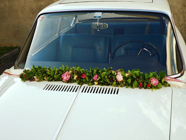 Berti bei der Hochzeit von Anna & Martin